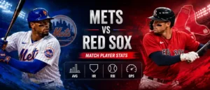 Mets vs Red Sox Match Player Stats