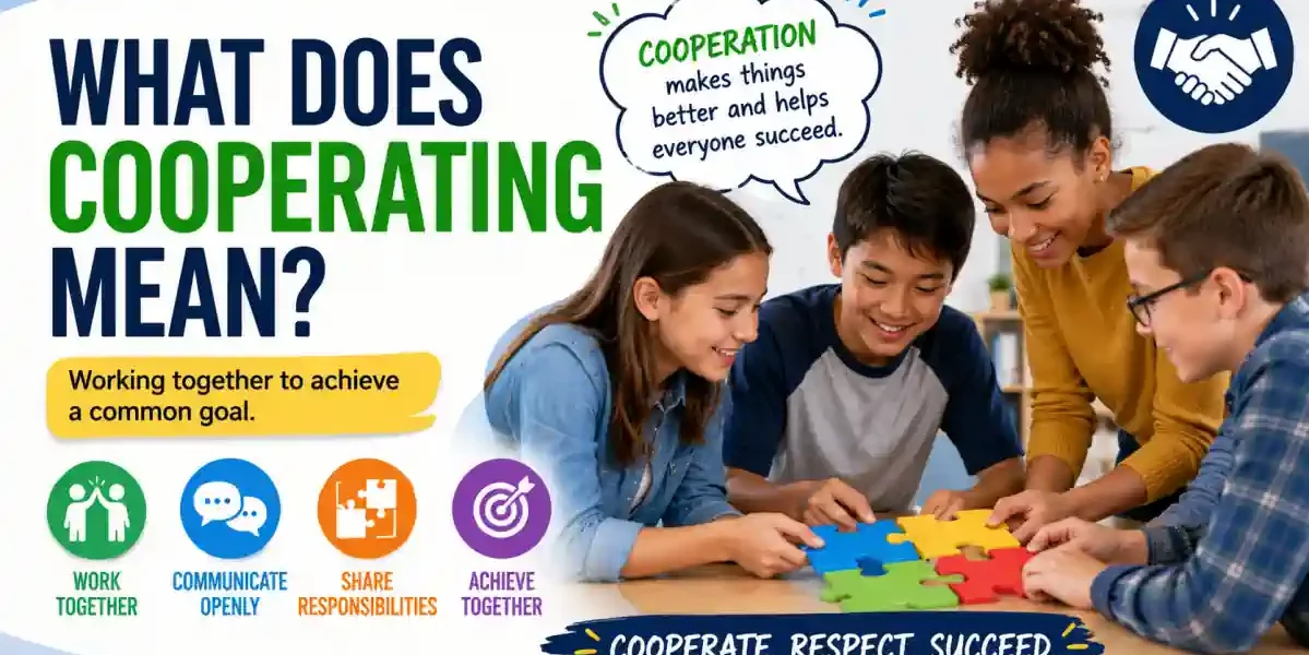 what does cooperating mean