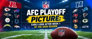 AFC Playoff Picture: Early Look After Week 1 of the 2026 Season