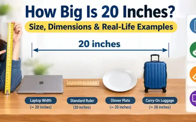 How Big Is 20 Inches