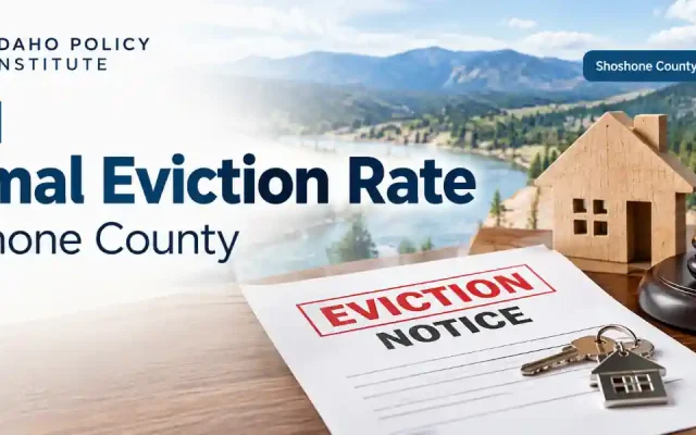 Idaho Policy Institute Formal Eviction Rate 2020 Shoshone County