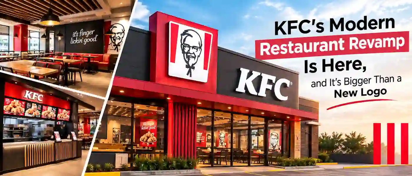kfc modern restaurant revamp