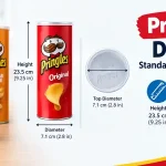 Pringles Can Dimensions: Standard Size, Height & Diameter