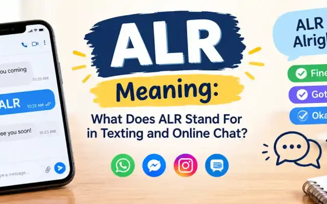 alr meaning