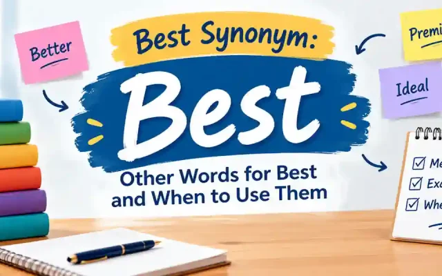 Best Synonym