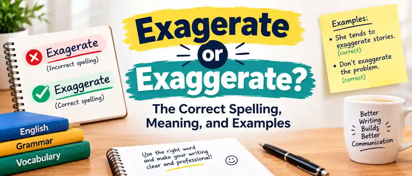 Exagerate