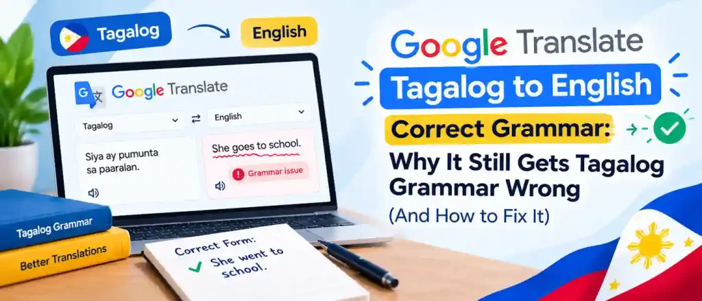 Google Translate Tagalog to English Correct Grammar: Why It Still Gets Tagalog Grammar Wrong (And How to Fix It)