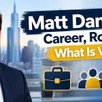 Matt Danzeisen: Career, Role, and What Is Verified