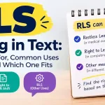 RLS Meaning in Text: What It Stands For, Common Uses and How to Tell Which One Fits