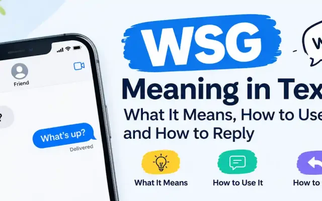 WSG Meaning in Text