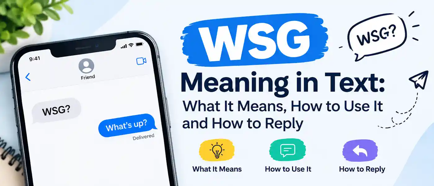 WSG Meaning in Text